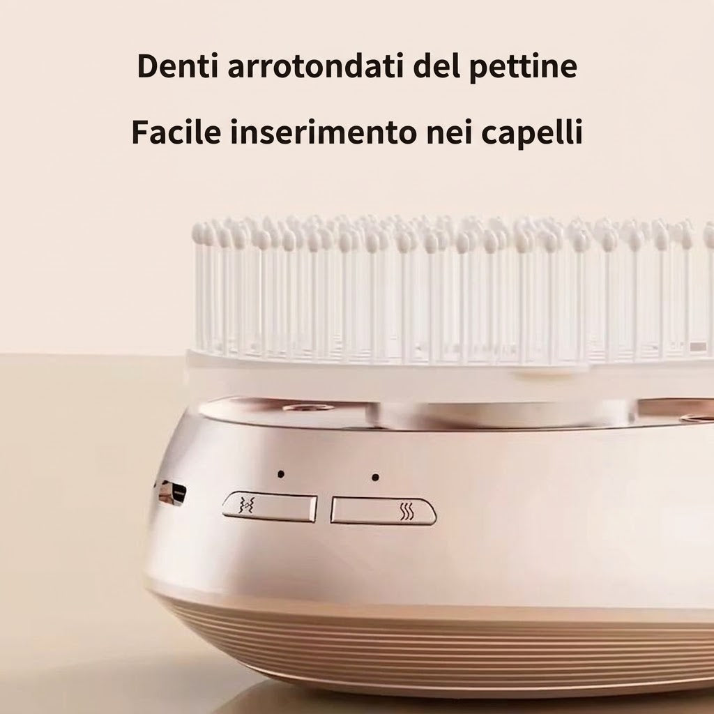 FIXORA™ Spazzola Massaggiante Elettrica | Applicatore Siero e Nebulizzatore
