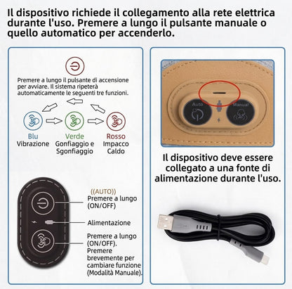FIXORA™ Cuscino Ergonomico per Trazione Cervicale | Sollievo e Relax per Collo e Spalle