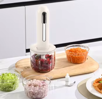 Tritatutto Elettrico Multiuso Senza Fili | Lame in Acciaio Inox