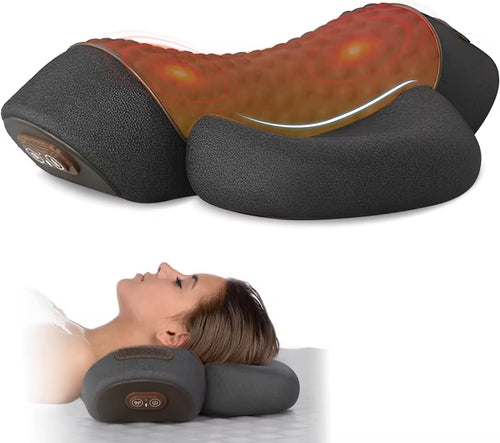 FIXORA™ Cuscino Ergonomico per Trazione Cervicale | Sollievo e Relax per Collo e Spalle
