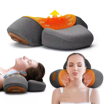 FIXORA™ Cuscino Ergonomico per Trazione Cervicale | Sollievo e Relax per Collo e Spalle